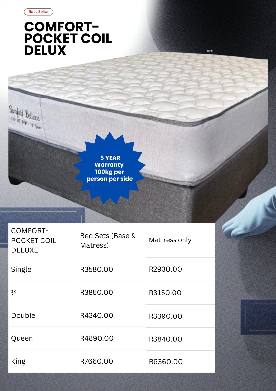 Comfort-Porket Coil Delux